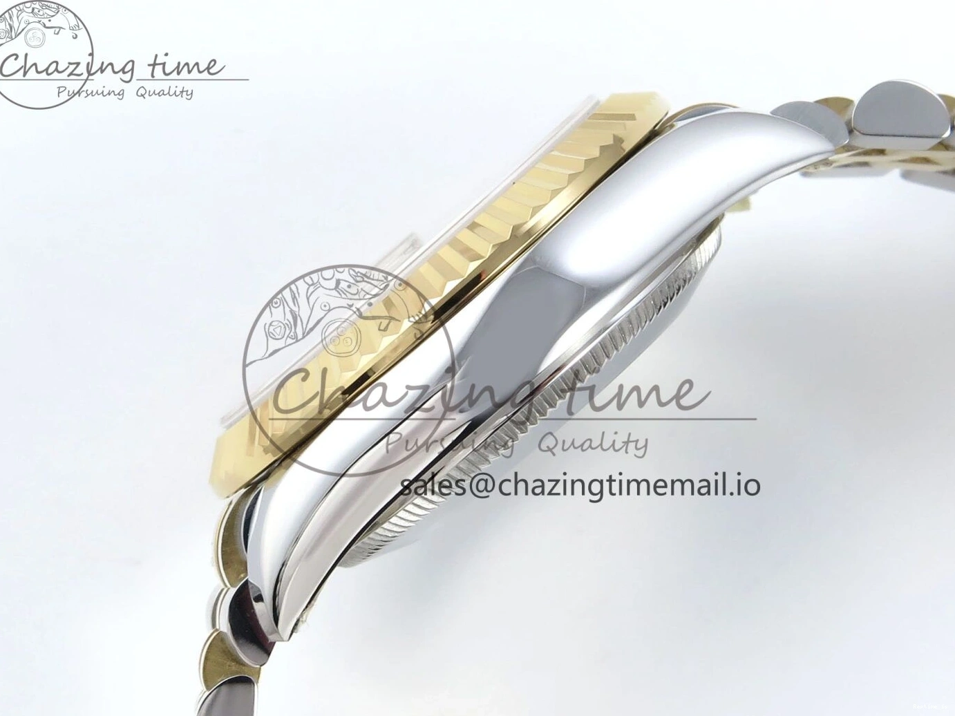 1221 DateJust 31 278273 ARF 1:1 Best Edition 904L Steel Green Roman Diamonds Dial on SS YG Jubilee Bracelet ETA Flexible 572